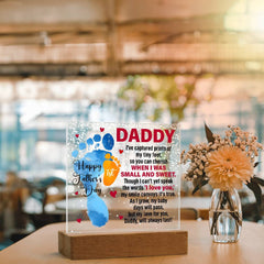 Square Acrylic Sign Premium Plaque Gift Sentimental Design Home Display Beautiful Wall Art Handcrafted Quality Romantic Anniversary Present Perfect Love Expression For Partner Special Occasion Celebration Keepsake Vibrantly Printed Message